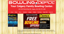 Desktop Screenshot of bowlingdepot.ca